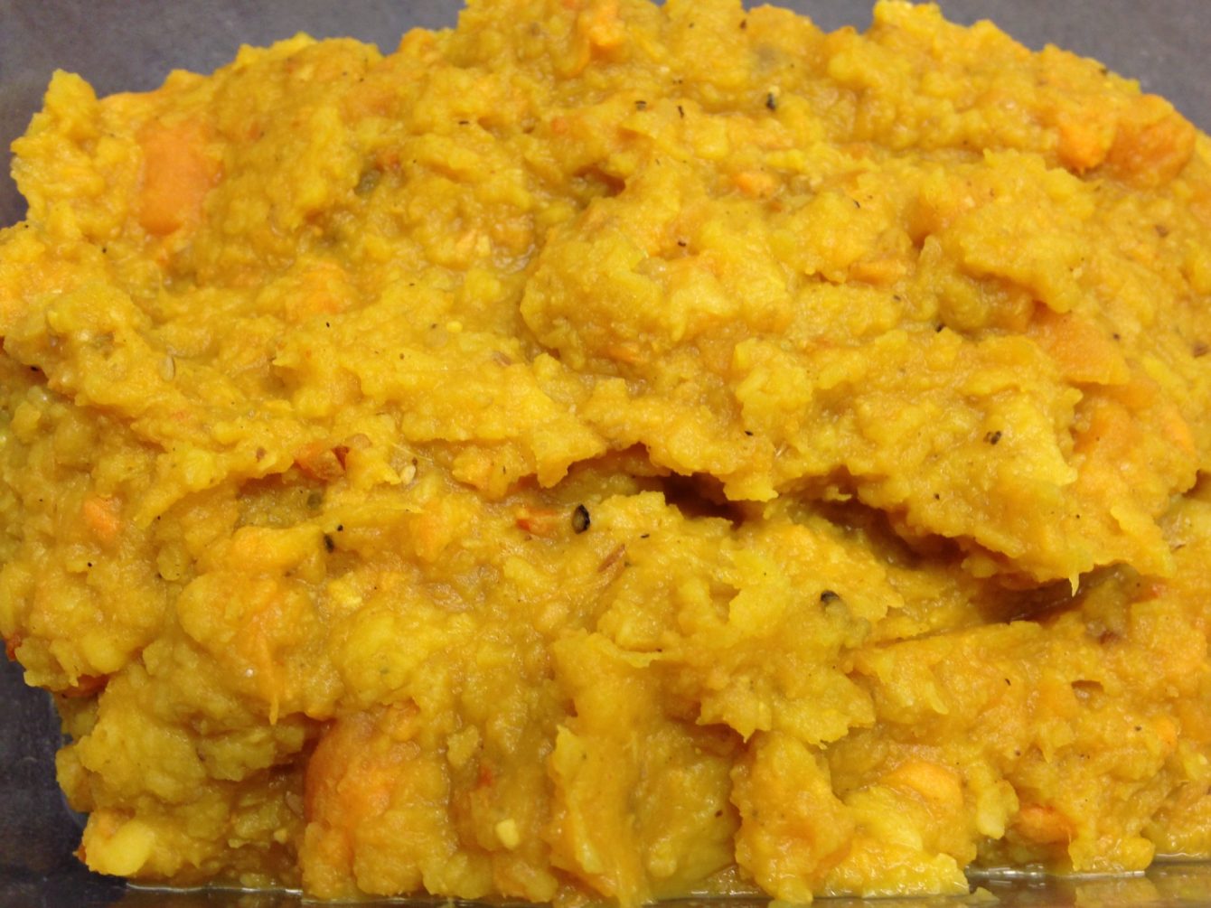 Mung Dal mit Süßkartoffeln