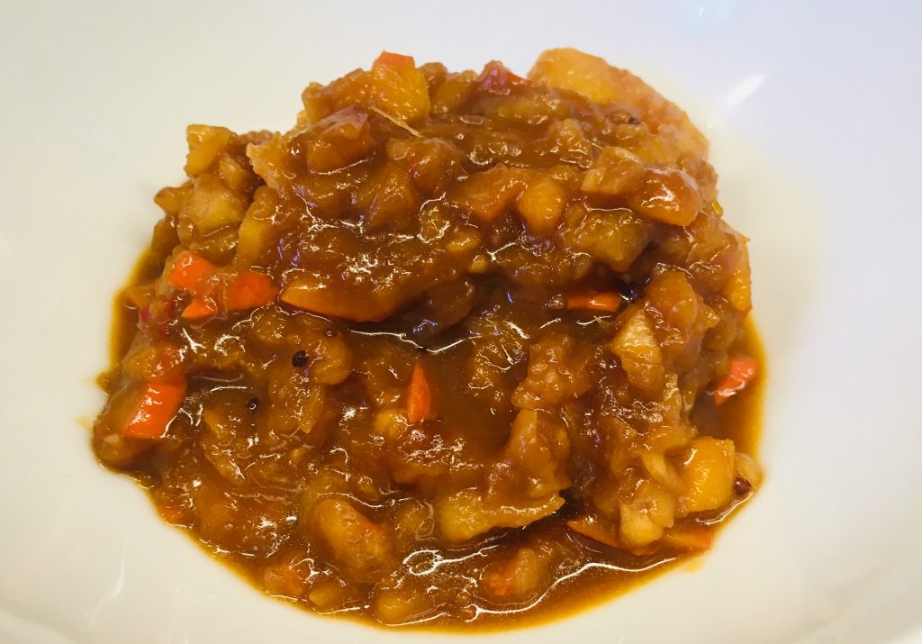 Apfel Kürbis Chutney