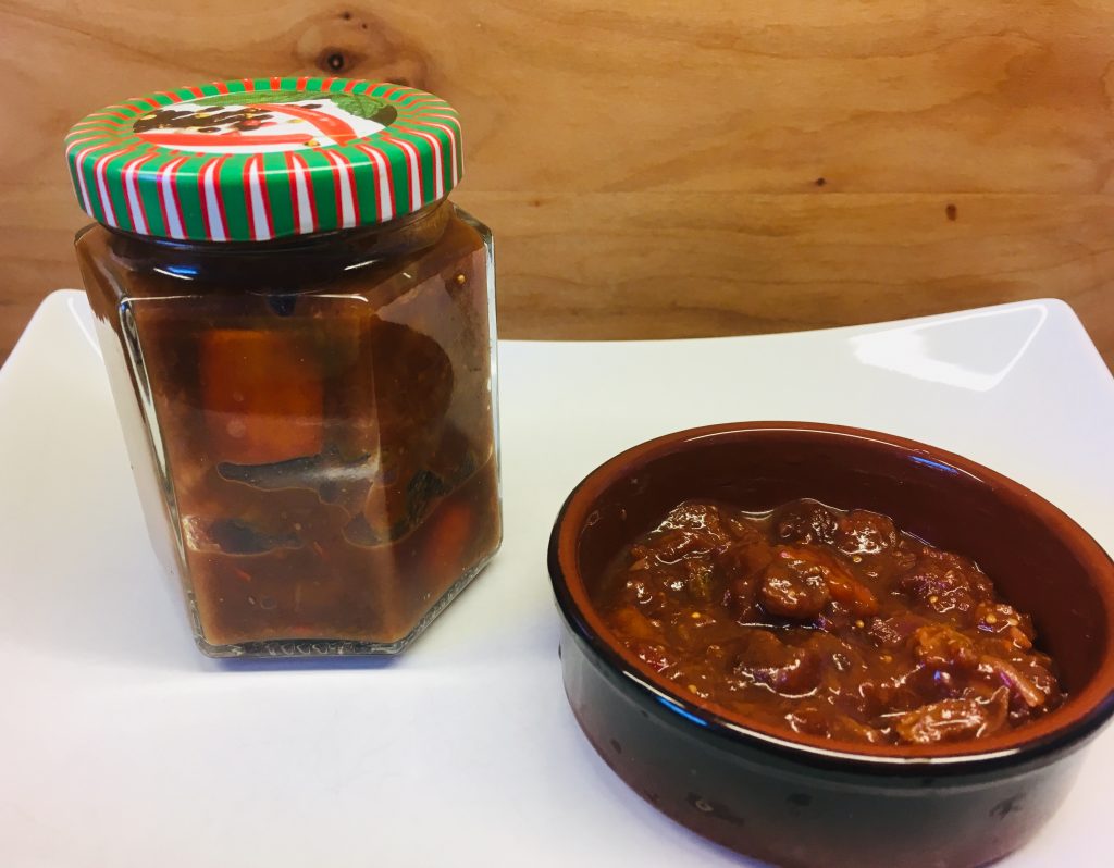 Kürbis Chutney mit Feigen