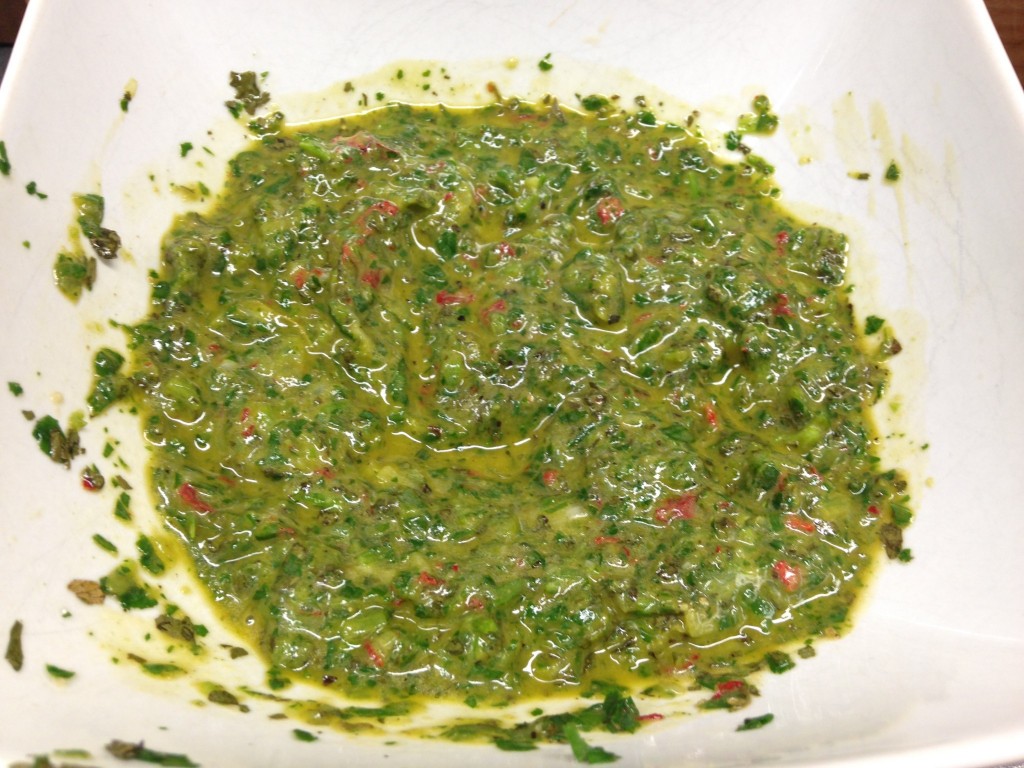 Dattel Koriander Pesto