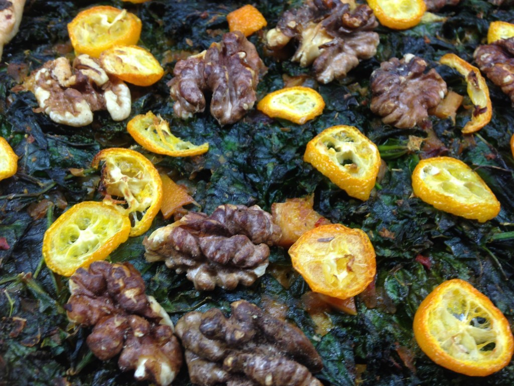Grünkohl mit Ingwer und Orangen