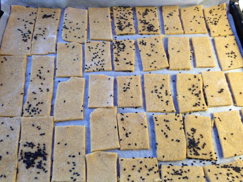 Kichererbsen Cracker