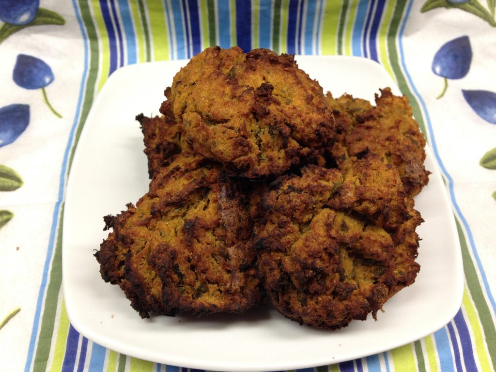 Kürbis Kichererbsen Falafel