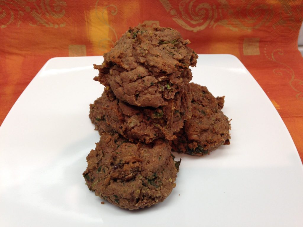 Rote Falafel aus Kidneybohnen
