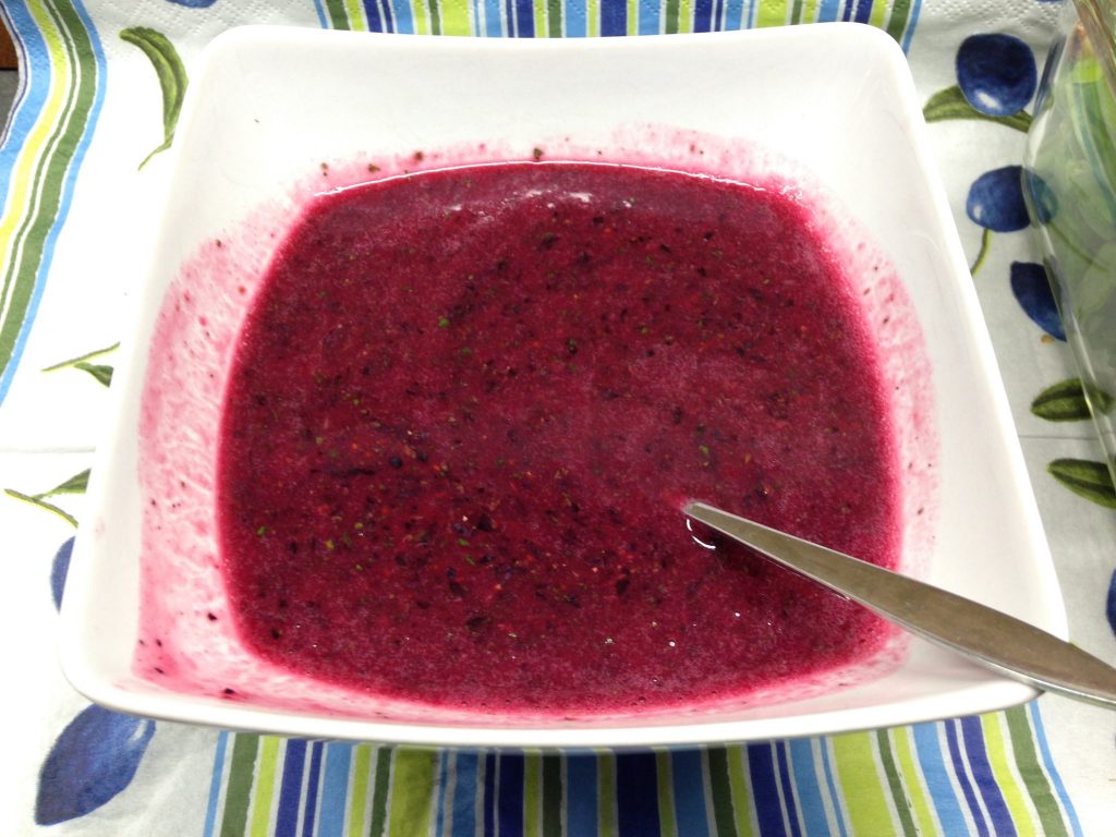 Blaubeer Minze Dressing