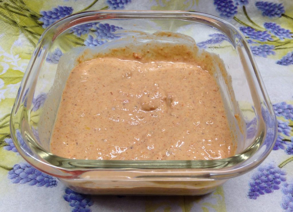 Tomaten Erdnuss Dip