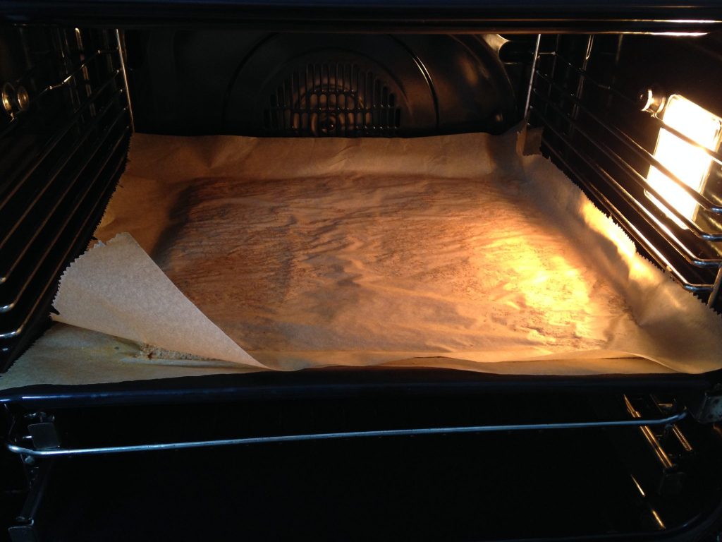 Rohkost Brot im Ofen