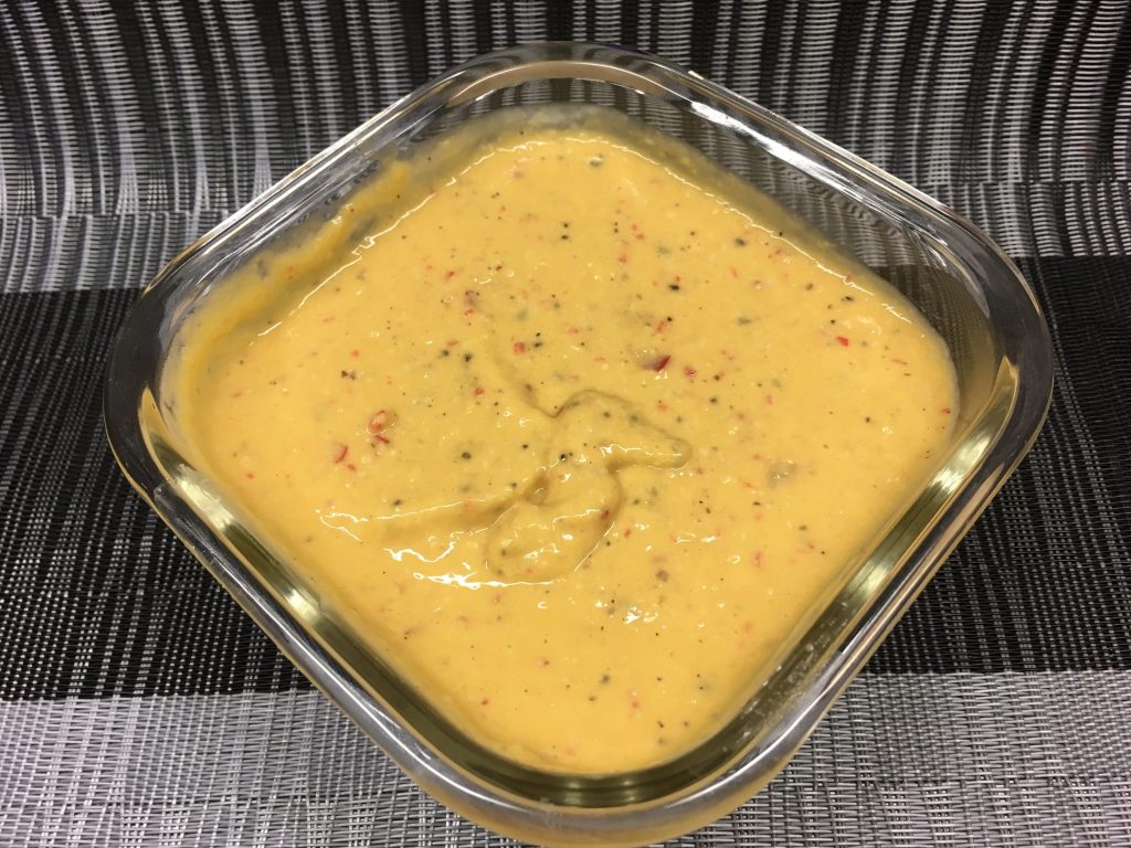 Mango Chili Dip mit Cashews und Ingwer