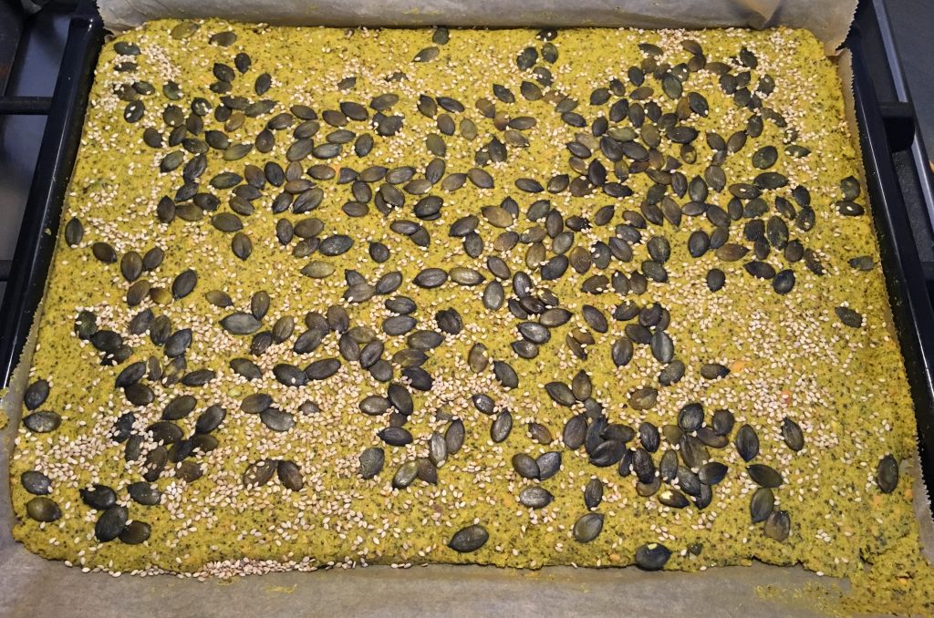 Avocado Süßkartoffel Rohkost Brot