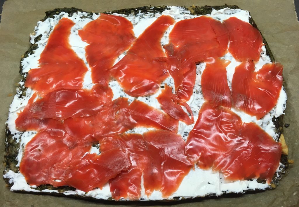 Gourmet Spinat-Lachs-Rolle mit Ziegenkäse und Wildlachs