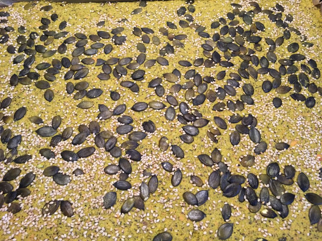 Avocado Süßkartoffel Rohkost Brot