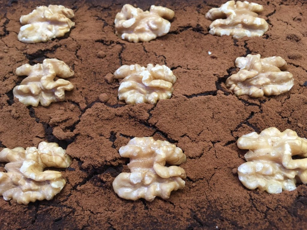 Carob Kidneybohnen Brownies