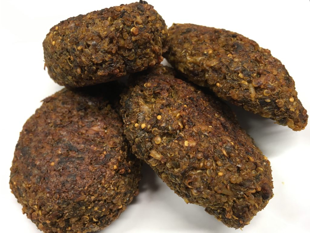 Quinoa Grünkohl Buletten