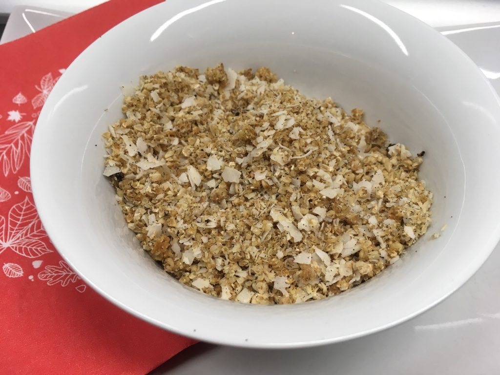 Maulbeer-Kokosnuss-Hanf Basis Müsli