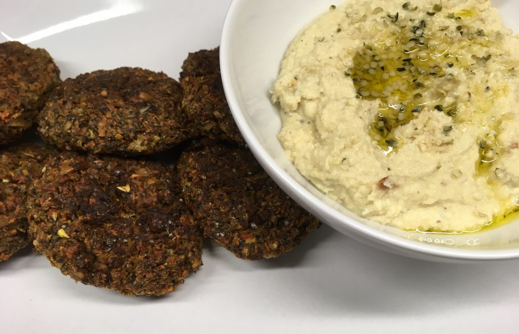 Pastinaken Karotten Walnuss Puffer