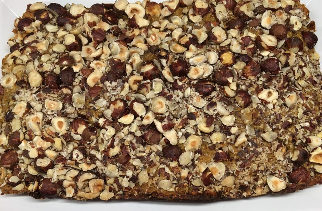 Bananen Karotten Brot mit Tahini