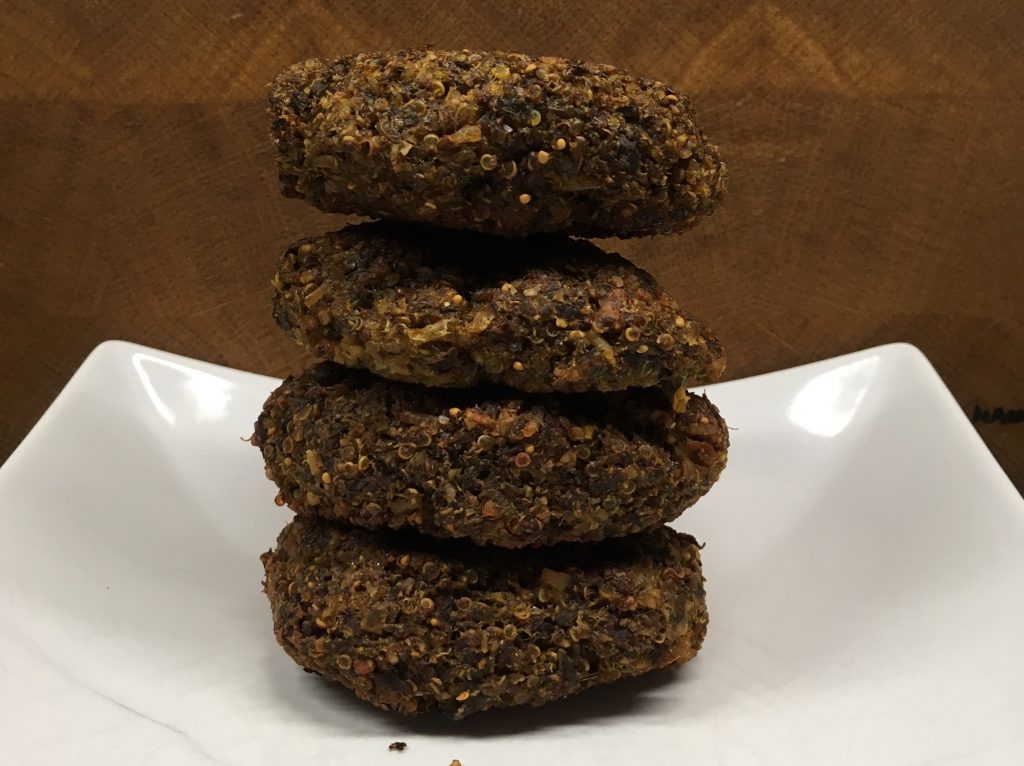 Quinoa Grünkohl Buletten