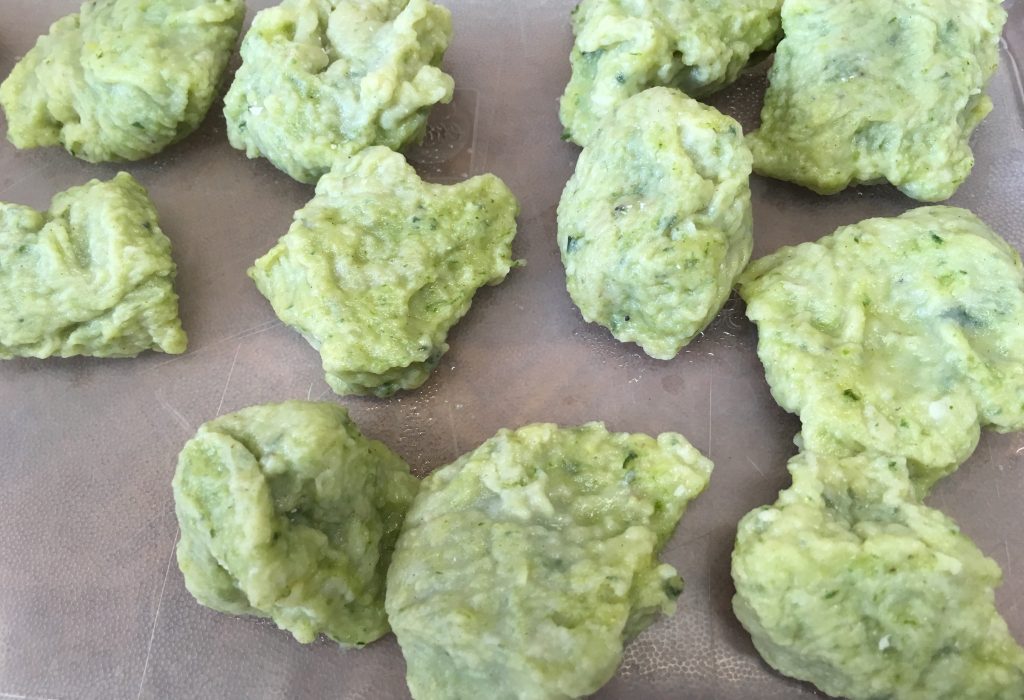 Bärlauch Gnocchi aus Kartoffeln