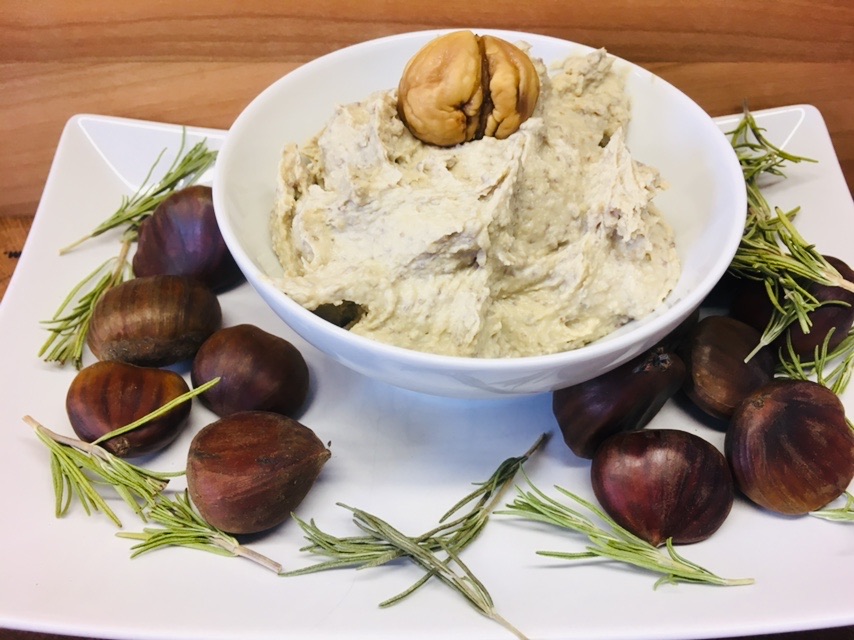 Kastanien Hummus