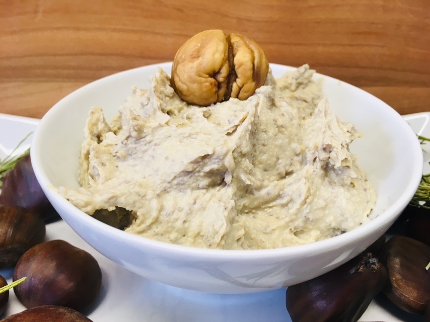Kastanien Hummus