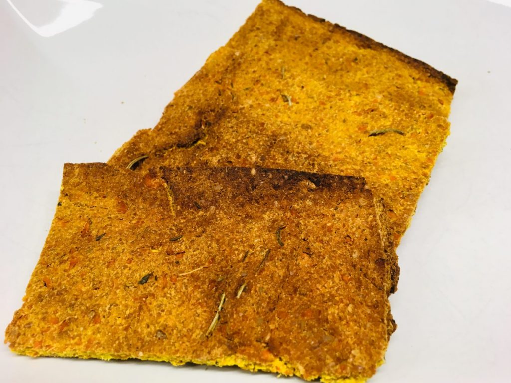 Süßkartoffel Fladenbrot mit Kokos und Rosmarin