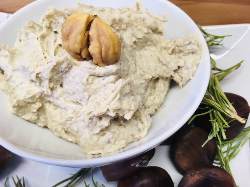 Kastanien Hummus