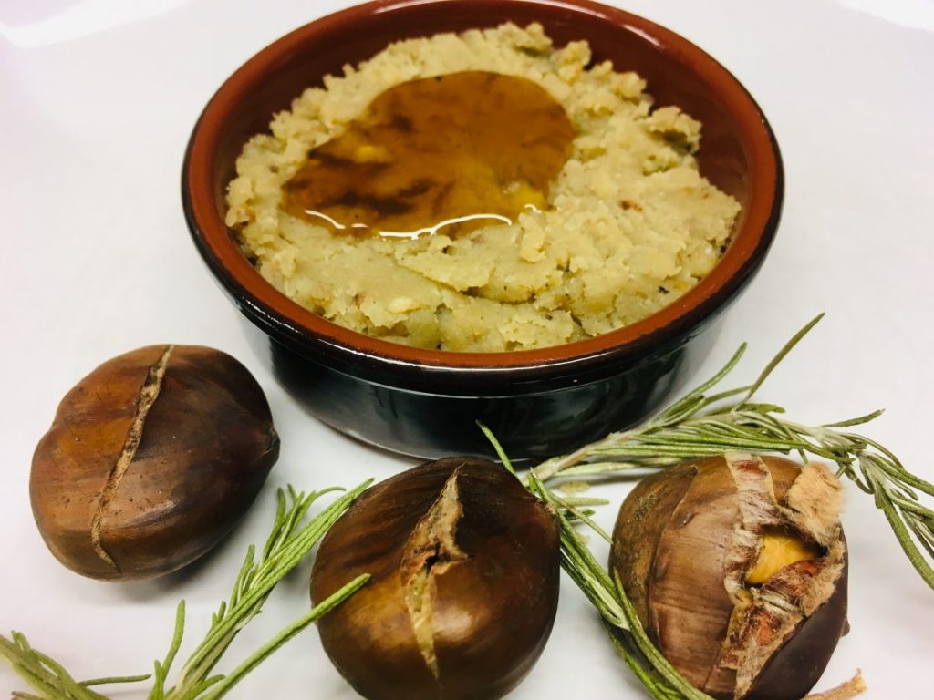 Maronencreme mit Rosmarin und Honig