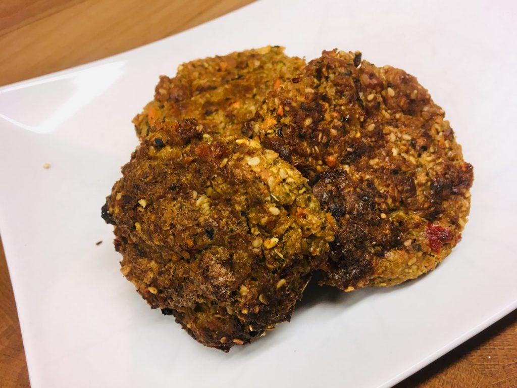 Kohlrabi Karotten Zucchini Puffer